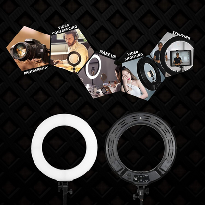 Osaka 18 Inches LED Ring Light 65W with stand