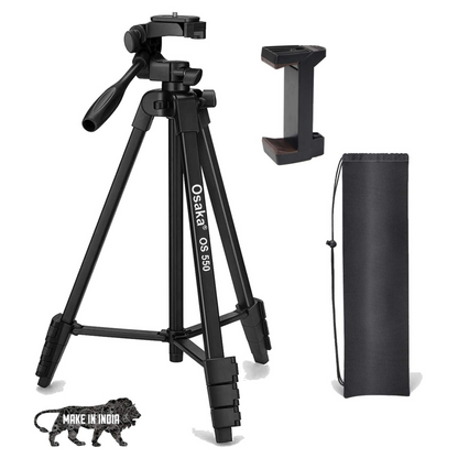 Osaka OS 550 Tripod 55 Inches (140 cm) with Mobile Holder