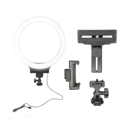 Osaka 10 Inches Big LED Ring Light for Photo Video Without Stand Compatible with Camera Smartphones for Tiktok YouTube